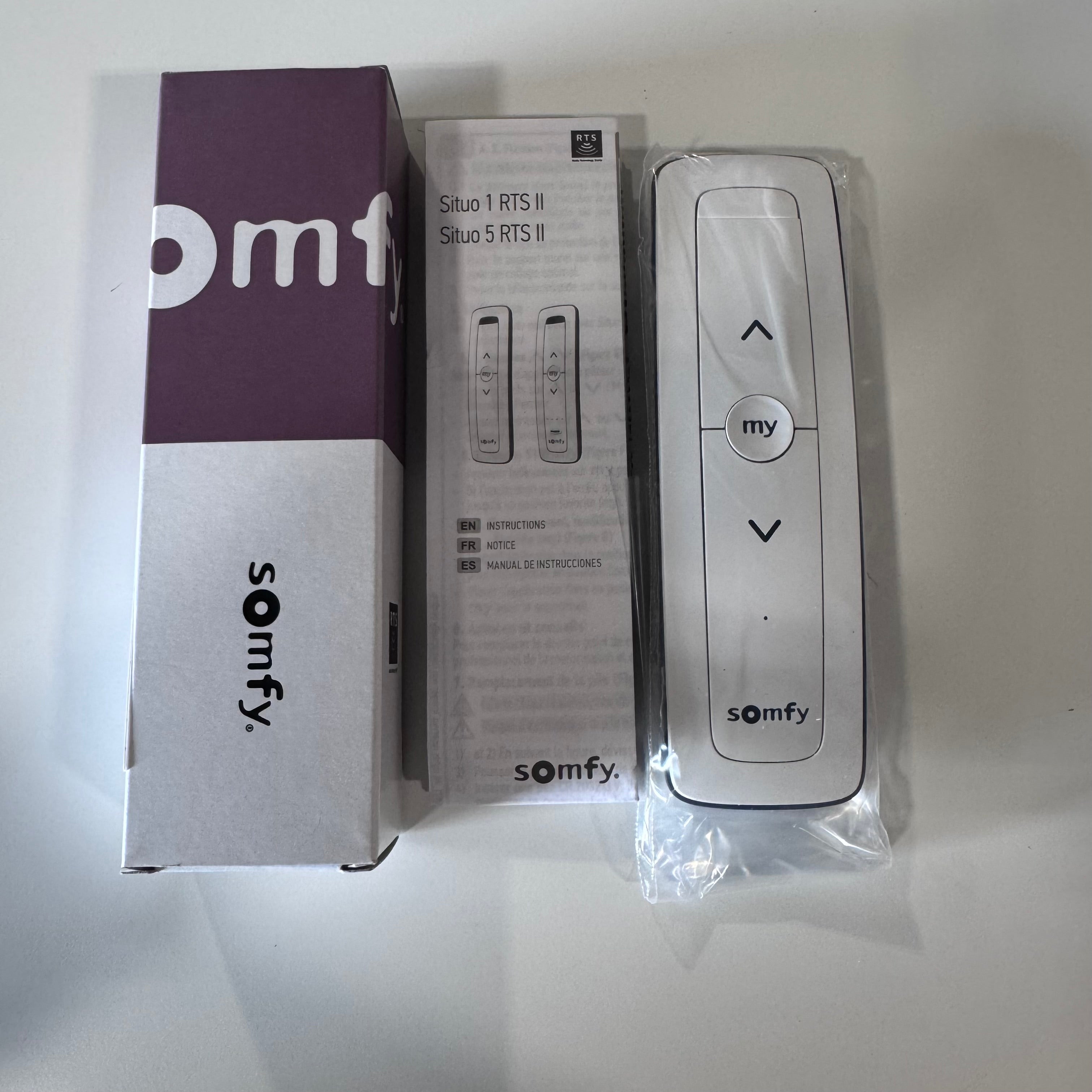 NEW ✅Original ✅ SOMFY Situo 1 RTS FCC Pure 2 Remote Control. BEST PRICE✅