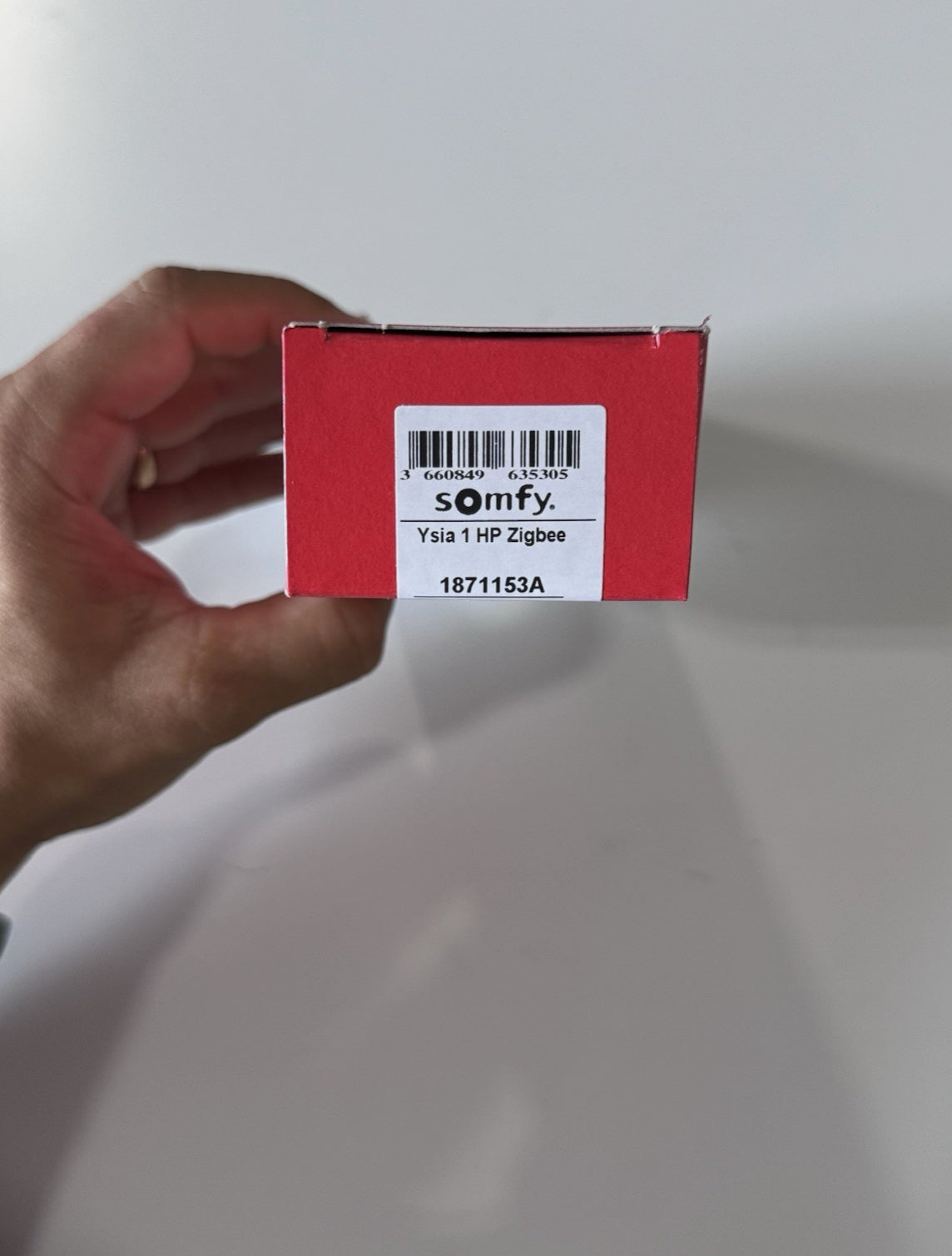 SOMFY YSIA 1 HP Zigbee Smart Motor for Shades/Blinds | Wireless Automation