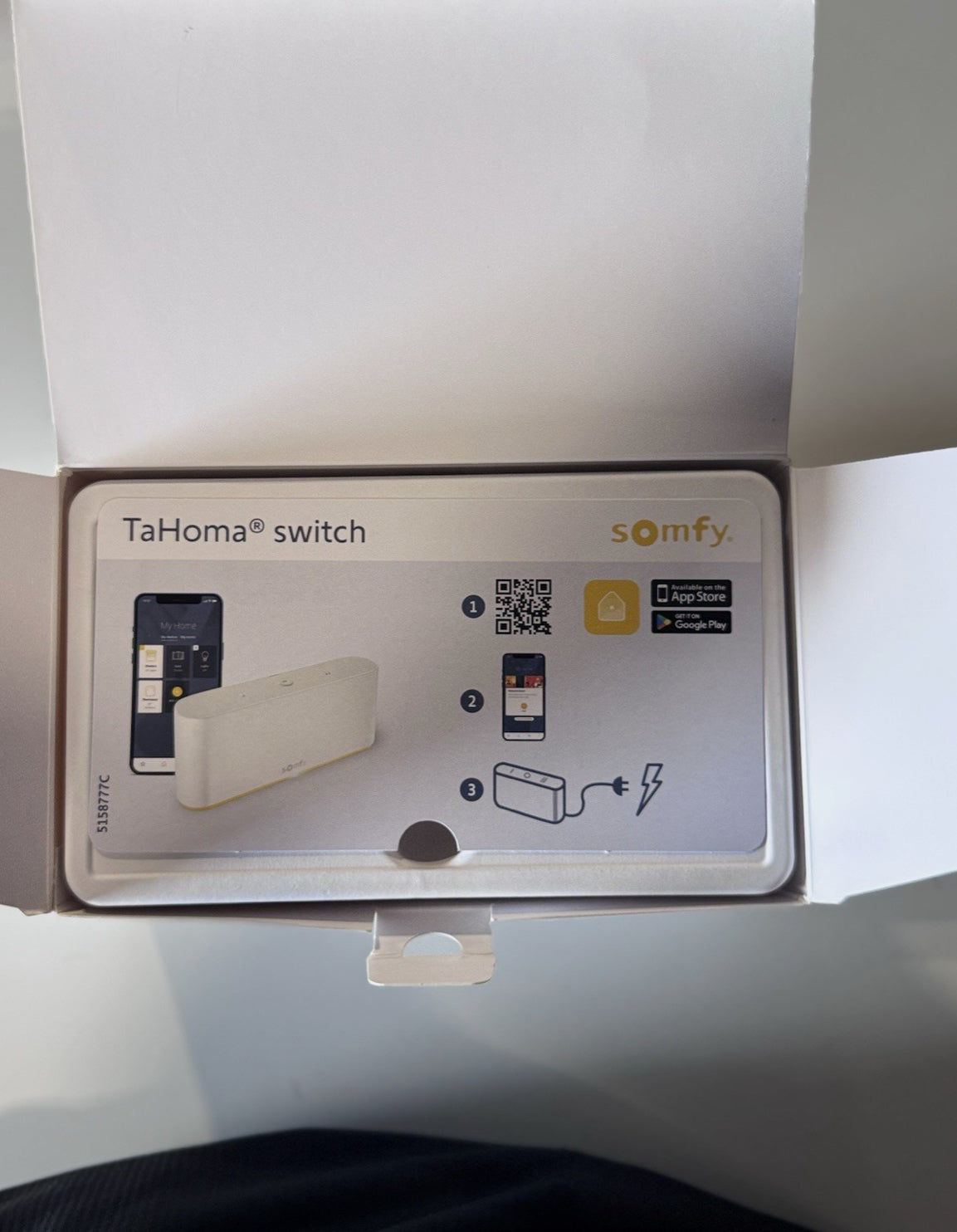 Somfy TaHoma Switch PRO RTS/ZIgbee Interface 1871037, Alexa, Google & Apple Home