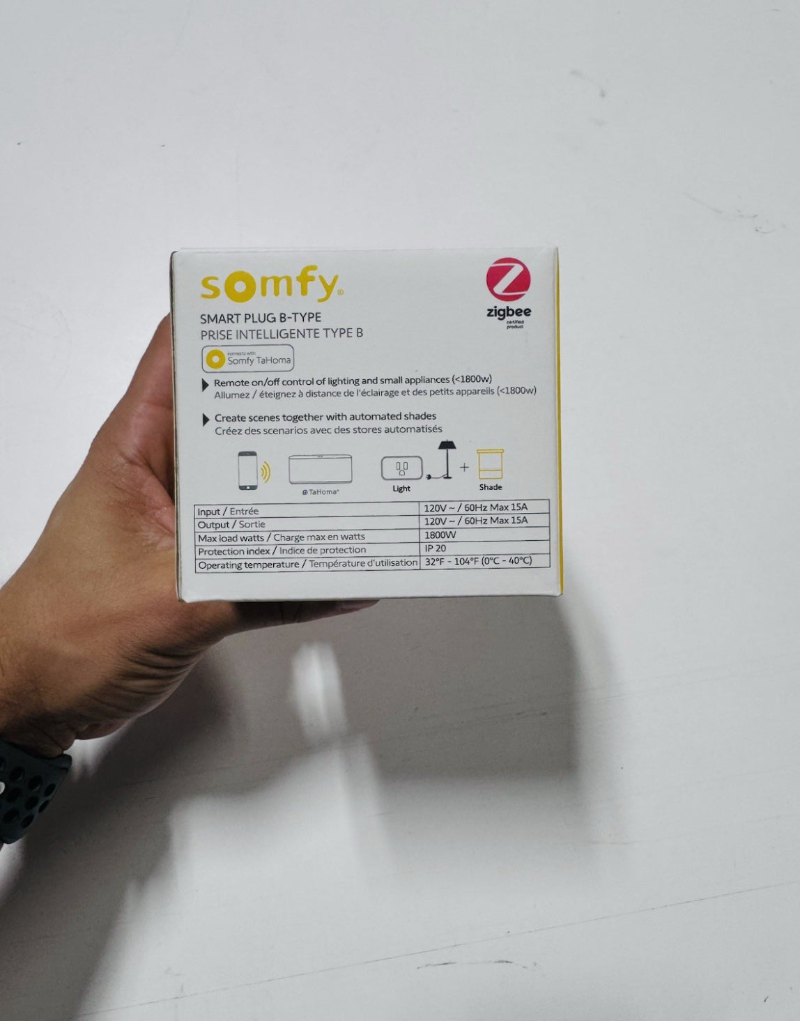 Somfy Smart Plug Zigbee