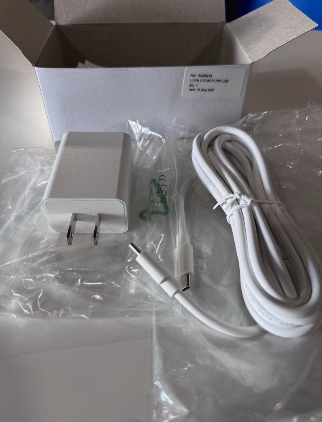 Somfy Sonesse 30 WF Li-Ion Plug in Charger #9020672B