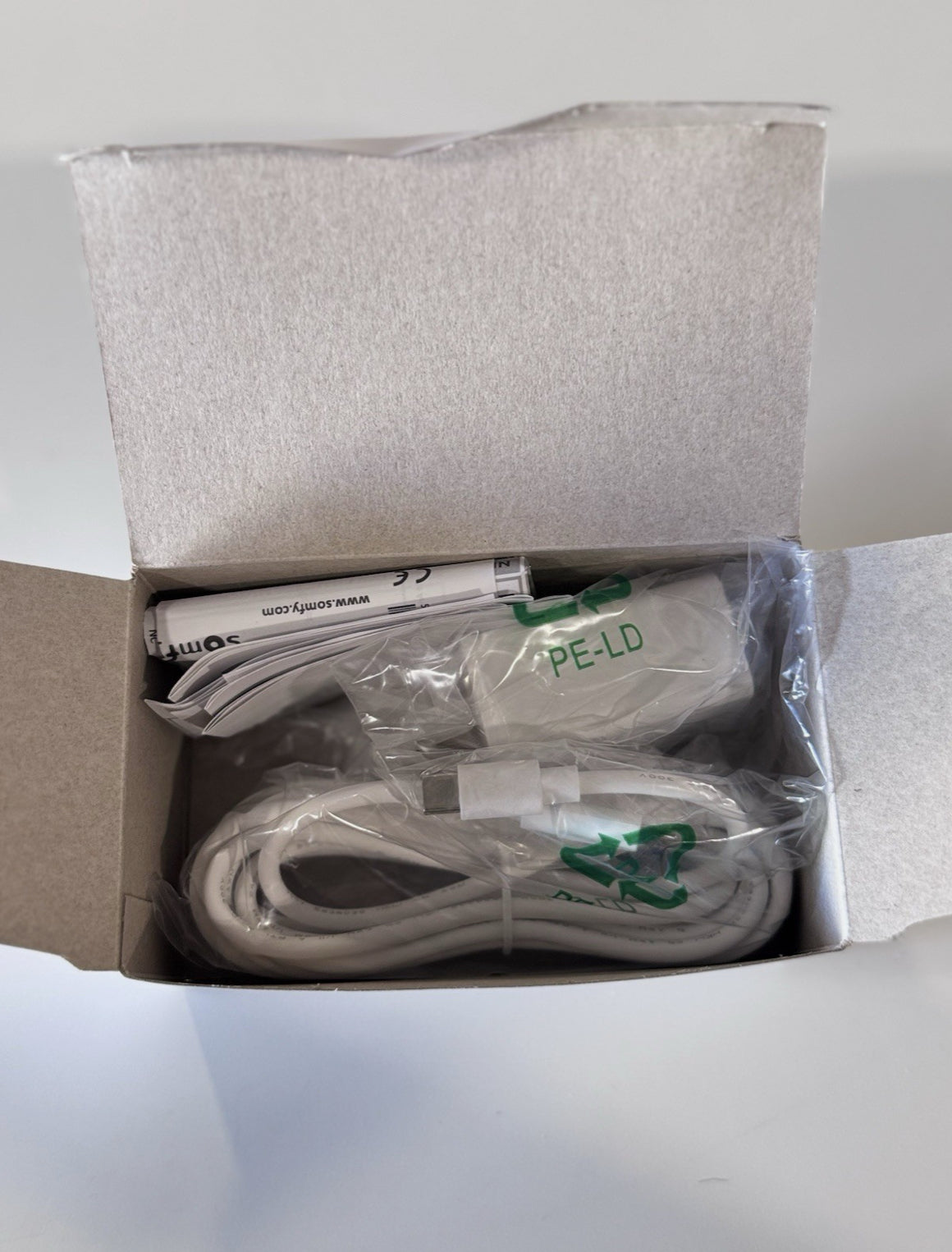 Somfy Sonesse 30 WF Li-Ion Plug in Charger #9020672B